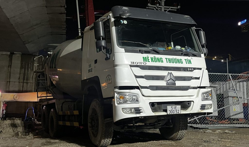 xe bồn bê tông tươi