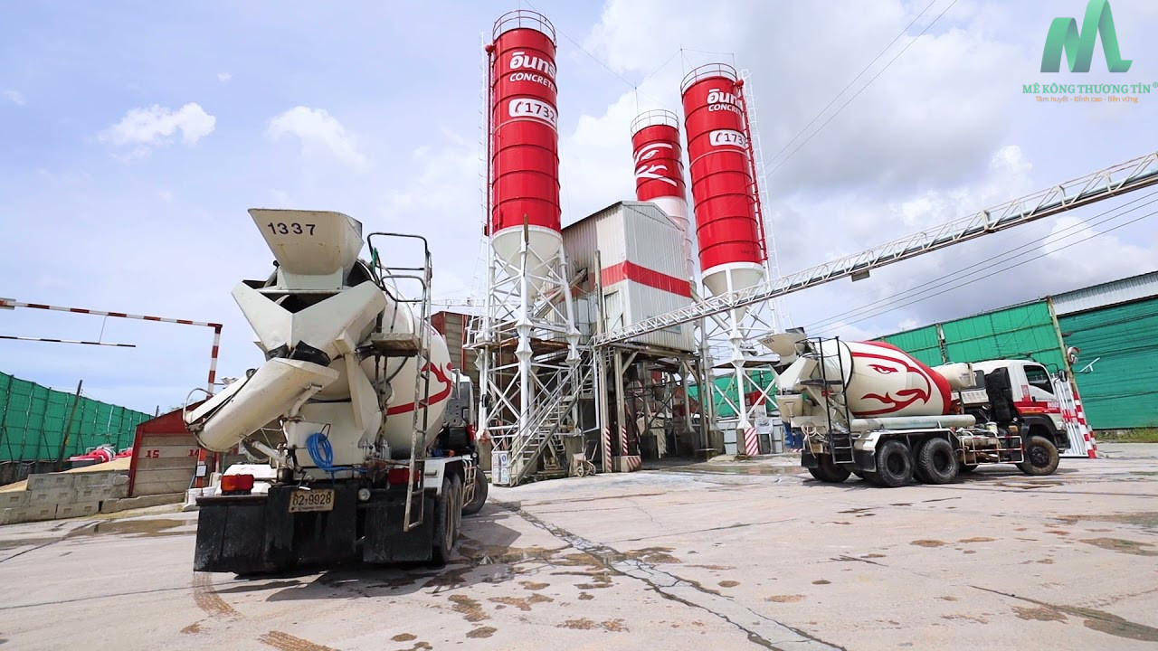 Hệ thống xe bồn vận chuyển bê tông thương phẩm