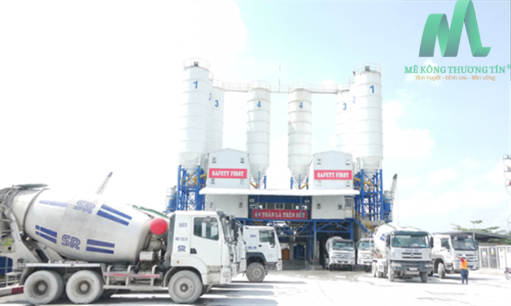 Ưu điểm của bê tông trộn sẵn