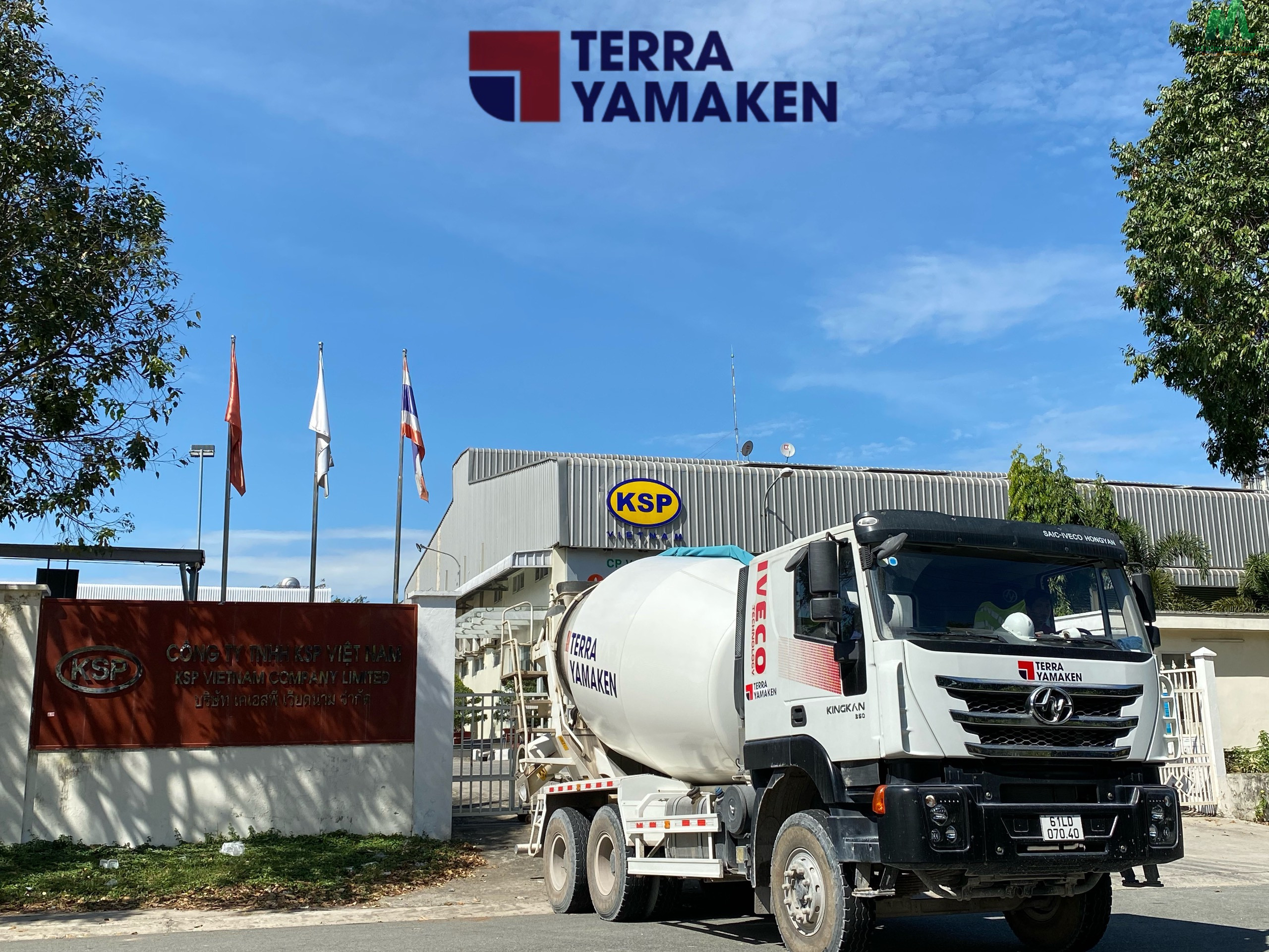 Giới thiệu quy trình sản xuất bê tông tươi Terra Yamaken
