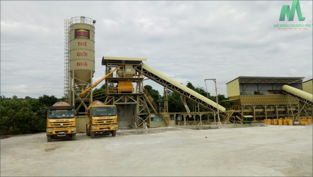 Thông số kỹ thuật bê tông tươi Thế Giới Nhà