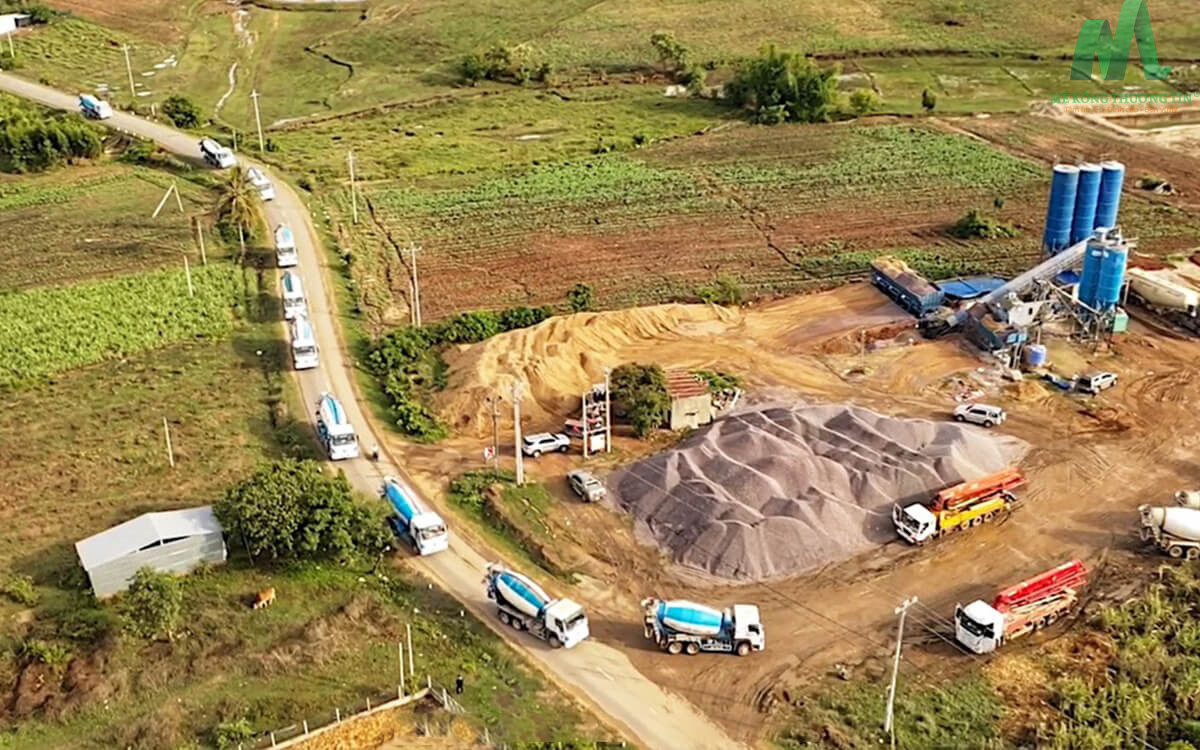 Vật liệu bê tông thương phẩm chất lượng